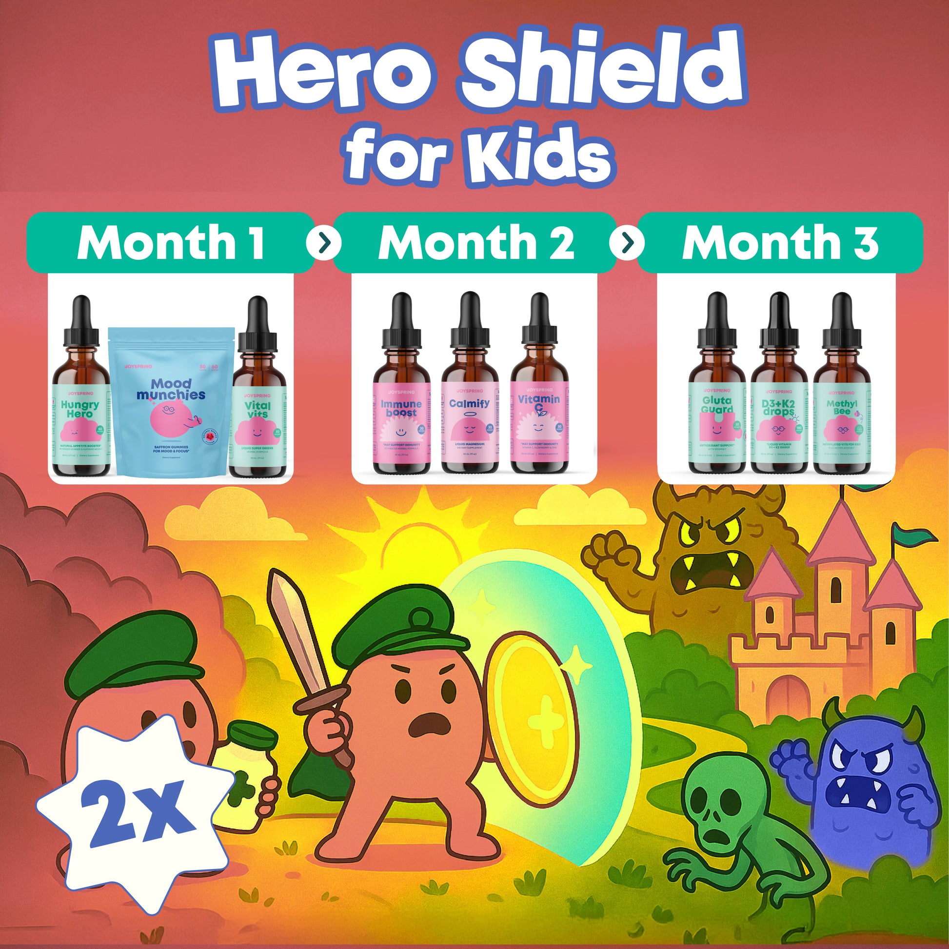 Hero Shield | Siblings Bundle (LP)